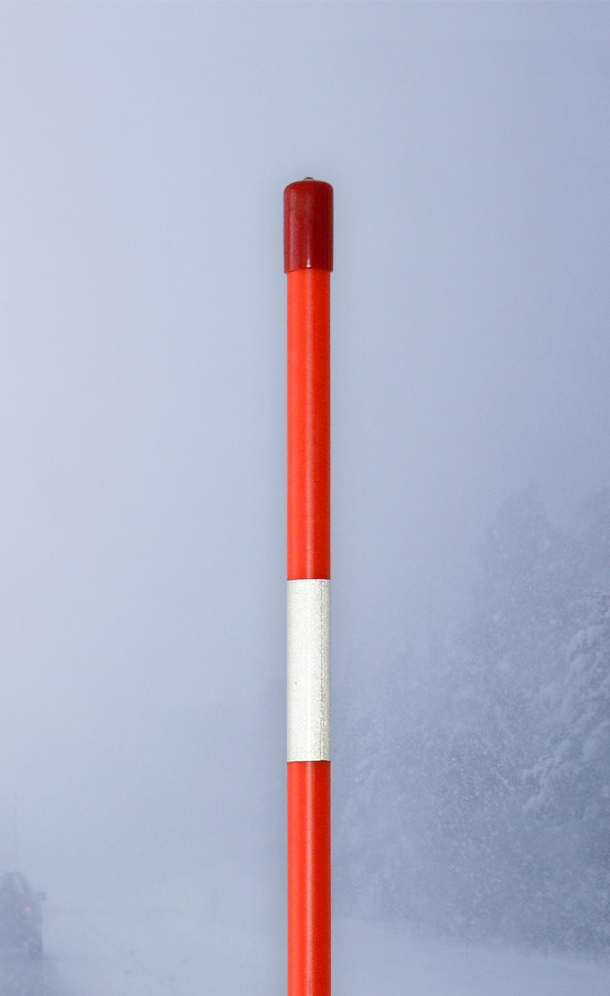 Tige repère R-6 orange